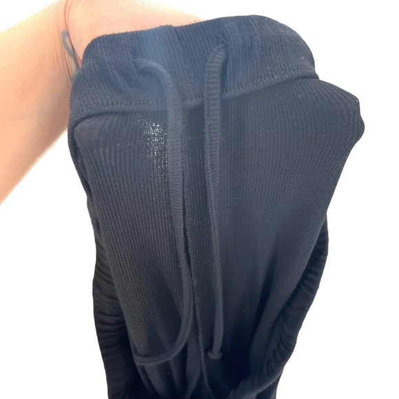 Skims Soft Lounge Ribbed Pants Black Onyx‎ Plus Size 3X - Picture 4 of 9